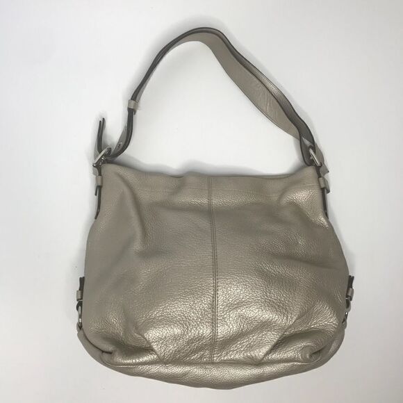 Coach Leather Metallic Hobo Crossbody Saddle Bag - Picture 2 of 7